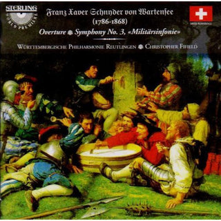 the album cover for Wartensee / Fifield / Wurttembergishe Philharmonie - Overture in C minor / Symphony 3 in B Flat Major