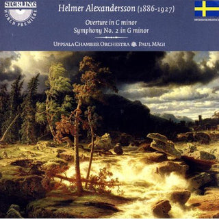 the album cover for Alexandersson / Uppsala Chamber Orch / Magi - Symphony 2 / Overture in C minor