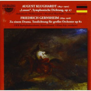 the album cover for Klughardt / Anhaltische Philharmonic / Mayrhofer - August Klughardt - Friedrich Gernsheim