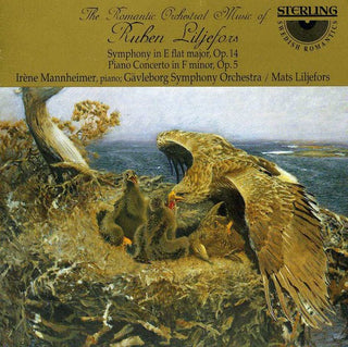 the album cover for Liljefors / Mannheimer / Gavle Symphony Orchestra - Piano Concerto / Symphony in E Flat Major