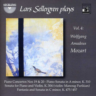 the album cover for Mozart / Davis / Stockholm Philharmonic Orchestra - Piano Sonatas / Fantasie