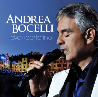 the album cover for Andrea Bocelli - Love in Portofino [w/DVD]