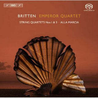the album cover for Emperor Quartet - String Quartets Nos 1 & 3