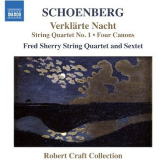 the album cover for Fred Sherry String Quartet - Verklarte Nacht / String Quartet No 1