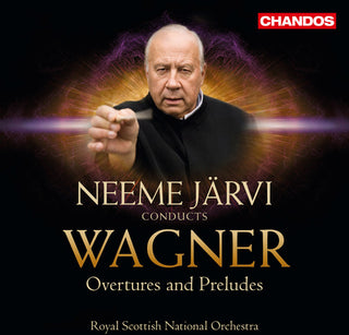 the album cover for Wagner / Royal Scottish National Orchestra / Jarvi - Overtures & Preludes
