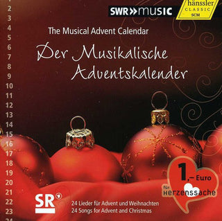 the album cover for J Bach S / Stuttgarter Kantorei - Musical Advent Calendar 2013