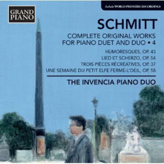 the album cover for Kasparov - Complete Works for Piano Duet & Duo 4