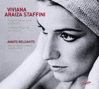 the album cover for Viviana Araiza Staffini - Amato Belcanto