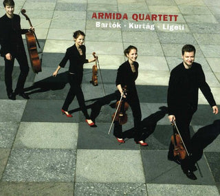 the album cover for Ligeti / Kurtag / Bartok - Armida Quartet [Digipak]