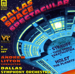 the album cover for Andrew Litton - Dallas Space Spectacular