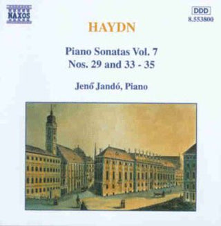 the album cover for JenÅ‘ JandÃ³ - Piano Sonatas 7