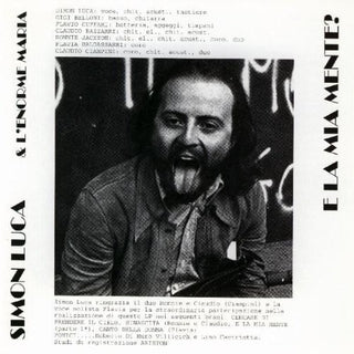 the album cover for Simonluca - E la Mia Mente
