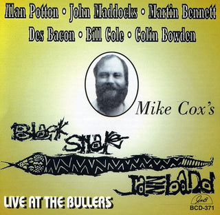 the album cover for Black Snake Jazz Band - Live at the Bullers