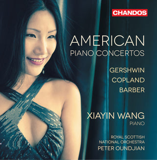 the album cover for Peter Oundjian - American Piano Concertos