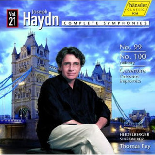 the album cover for Haydn / Heidelberger Sinfoniker / Fey - Complete Symphonies 21