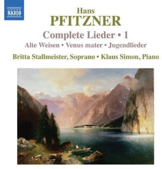 the album cover for Britta Stallmeister - Complete Lieder 1
