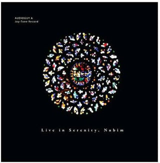 the album cover for Nubim - Live in Serenity Nubim