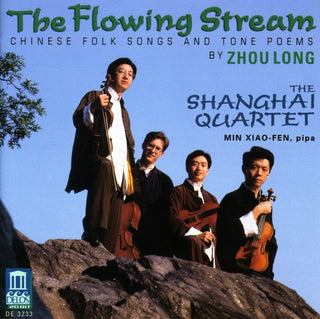 the album cover for Shanghai Quartet - Flowing Stream: Chinese Folk Songs & Tone Poems