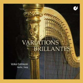 the album cover for Bach / Volker Sellmann - Variations Brillantes