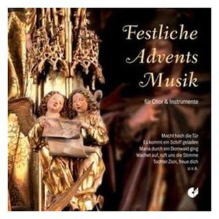 the album cover for Various Artists - Festive Christmas Music