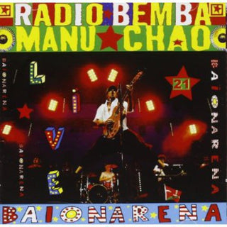 the album cover for Manu Chao - Baionarena