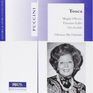 the album cover for Puccini / Olivero / Labo / Obbi - Tosca