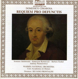 the album cover for Silvano Frontalini - Requiem