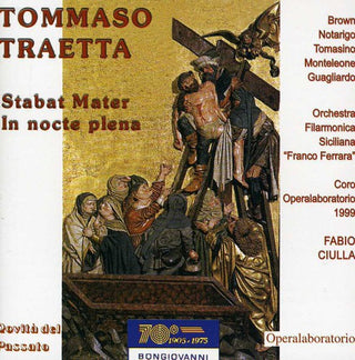 the album cover for Fabio Cuilla - Stabat Mater / in Nocte Plena Horrore