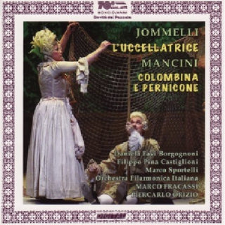the album cover for Jommelli / Borgognoni / Castiglioni / Sportelli - L'uccellatrice