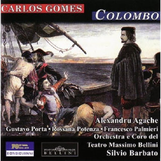 the album cover for Gomes / Potenza / Porta / Agache / Palmieri - Colombo Symphonic Poem in 4 Parts