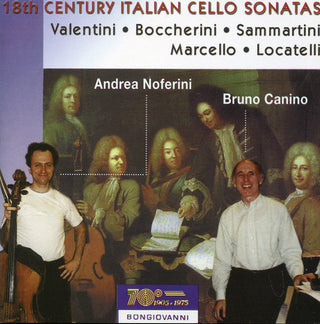 the album cover for 18th Century Italian Cello Sonatas / Various - 18th Century Italian Cello Sonatas / Various