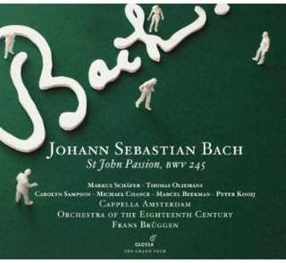 the album cover for J Bach S / Schafer / Sampson / Cao / Bruggen - St. John Passion