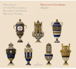 the album cover for Guerro / Orchestra Of The Renaissance / Cheetham - Requiem