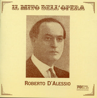 the album cover for Roberto Dalessio - La Sonnambula, la Favorita / Rigoletto