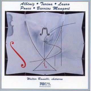 the album cover for Albeniz / Walter Ranalli - Cadiz / Mallorca / Omaggio a Tarrega