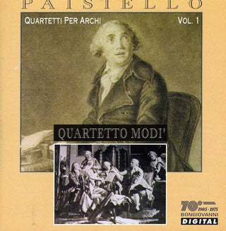the album cover for Quartetto Modi - String Quartets
