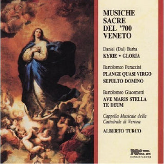 the album cover for Alberto Turco - Musiche Sacre Del 700