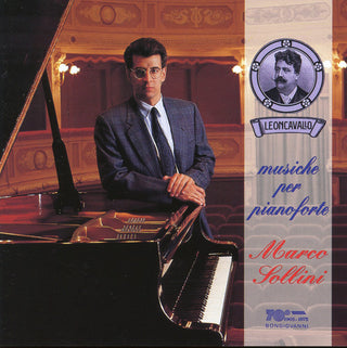 the album cover for Leoncavallo / Marco Sollini - Cortege de Pulcinella / Valse Mignonne