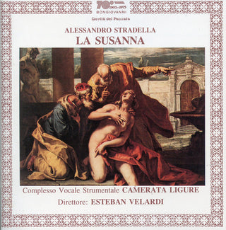 the album cover for Stradella / Velardi - La Susanna