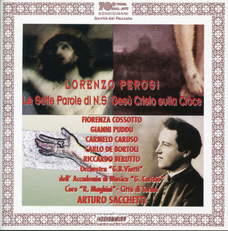 the album cover for Perosi / Cossotto / Puddu / Caruso - Le Sette Parole Di Cristo Sulla Croce