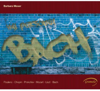 the album cover for Barbara Moser - My Personal B-A-C-H