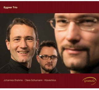 the album cover for Brahms / Eggner Trio - Klaviertrios C-Dur/G