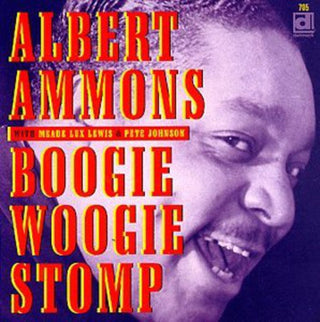 the album cover for Albert Ammons - Boogie Woogie Stomp