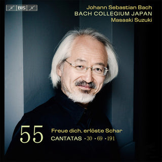 the album cover for Masaaki Suzuki - Bach Cantatas 55