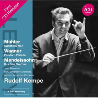 the album cover for Rudolf Kempe - Legacy: Kempe Mahler Wagner