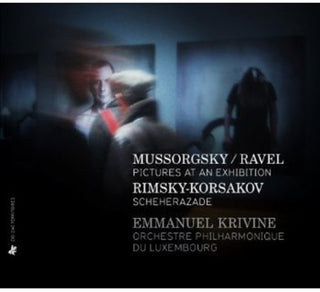 the album cover for Luxembourg Philharmonic Orchestra - Pictures at An Exhibition / Scheherazade