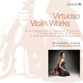the album cover for Graham Jackson - Virtuoso Violin Works