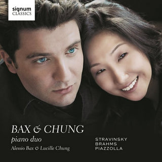 the album cover for Alessio Bax - Bax & Chung - Piano Duo