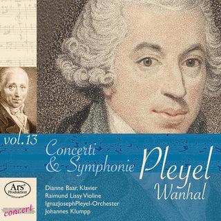 the album cover for Wanhal / Pleyel - Concerti & Symphonies 13