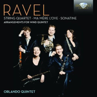 the album cover for Ravel / Van Sambeek / Orlando Quintet - Arrangements for Wind Quintet